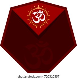 Aum (Om) The Eternal Sound Of Universe, Aum is the Holy Motif Of Hinduism