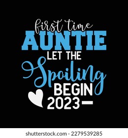 Aunt 2023 - First Time Auntie Let The Spoiling Begin