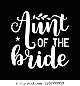 Aunt of the bride for wedding