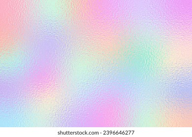 Fondo Aura. Estilo de aurora de degradado. Gradation sombría y2k. Textura suave del arcoiris. Diseño rosa claro, morado, azul, verde, amarillo para impresión. Papel gruñón. Efecto de metal irlandés. Ilustración del vector