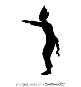 Aura of Traditional Movement - Silhouette Dance of Pacu Jalur Rowers in Harmony and Strength