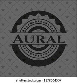 Aural black badge