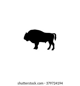 Aurochs icon. Simple illustration.