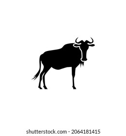 Aurochs icon. Simple Vector illustration.