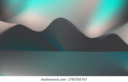 Aurora borealis over the snowy mountains, sea coast at night in Lofoten, Norway. Northern lights above snow covered rocks. Winter landscape with polar lights, fjord. Starry sky with bright aurora