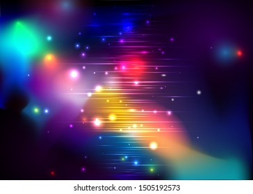 Aurora borealis shiny, abstract vector aurora australis background  for web and print , cute abstract  a natural light display in the sky.