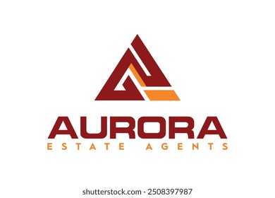 aurora estate agents logo vector