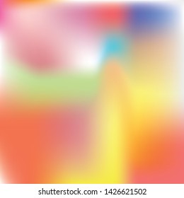 Aurora gradient Color Abstract Background, White Background Gradient line Art