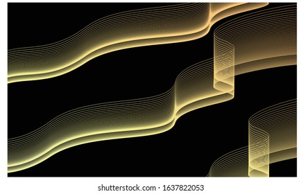 aurora gradient line color background