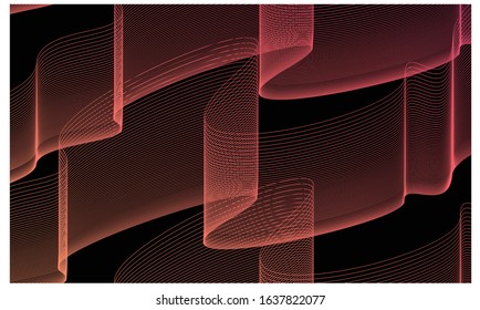 aurora gradient line color background