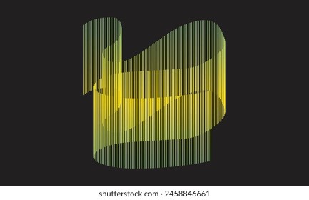 Aurora gradient line color background, Rock and Metallica band theme background, distro elements.