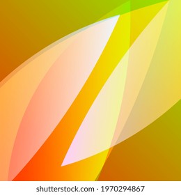 aurora gradient tropical colors, elegant three dimensions background. vector illustration wallpaper