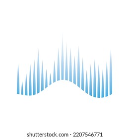 aurora logo design icon illustration vector template 