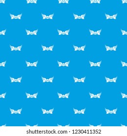 Aurora wing pattern vector seamless blue repeat for any use
