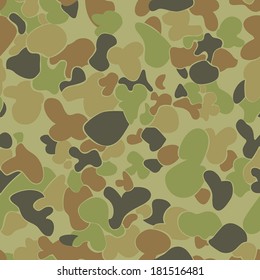 Auscam seamless pattern.