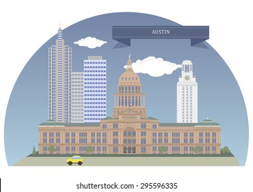  Austin. Capital Of The US State Of Texas