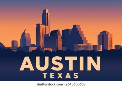 Austin's city streets come alive at sunset, offering vibrant energy and iconic views of this cultural city. 