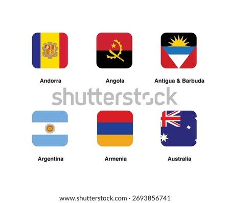 Australia Australian

Thumbnail Rounded World Square Shape Icon Circular Circle Flag Icon Symbol Nation Country World Set Chart National Football Futbol Sports Team Club
