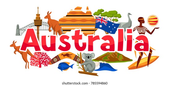 Australian Symbol & Vectors | Shutterstock