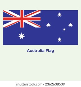 Australia Country Flag Design temp