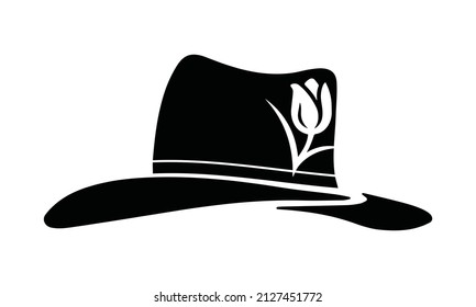 Australia cowboy hat icon. Cartoon illustration of Australia cowboy hat vector icon for web design.