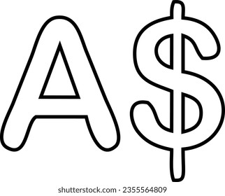 Australia currency vector high quality files 