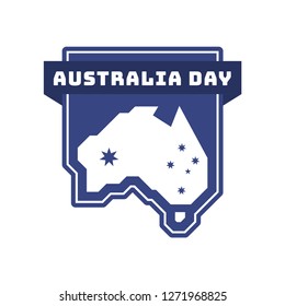 Australia day badge