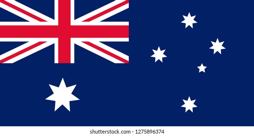 australia day. australia flag