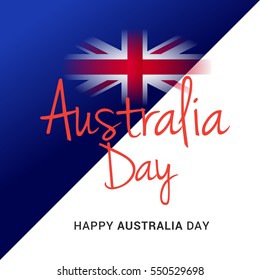 Australia day flag background.