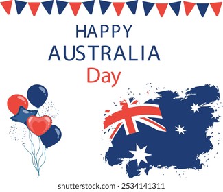 Australia Day Greeting Card Design