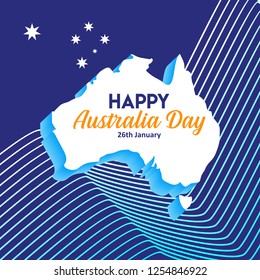 Australia Day Illustration Vector