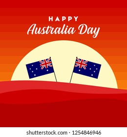 Australia Day Illustration Vector