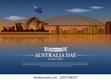 Australientag ist der Nationalfeiertag Australiens und erinnert an die Ankunft der ersten Flotte in Sydney Cove im Jahr 1788.