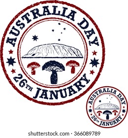 Australia day poster. Australia Day Background. National Celebration Card.