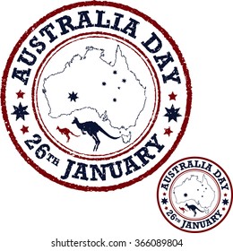 Australia day poster. Australia Day Background. National Celebration Card.