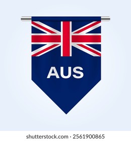 Australia day vector background independence day