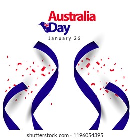 Australia Day Vector Template Design Illustration