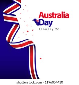Australia Day Vector Template Design Illustration