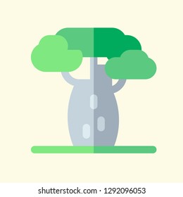 Australia Element Flat Icon Vector Graphic Download Template Modern