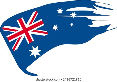 Australischer Pinselstil-Vektorgrafik