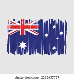 Australische Flagge - Vektorgrafik-Vektorgrafik