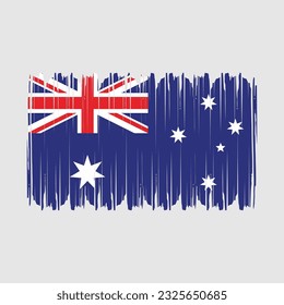 Australische Flagge - Vektorgrafik-Vektorgrafik