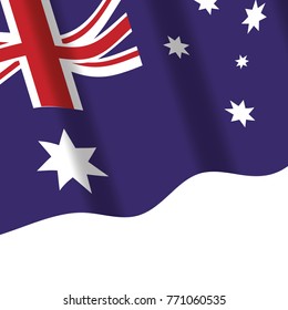 Australia Flag Design Stock Vector (Royalty Free) 771060535 | Shutterstock