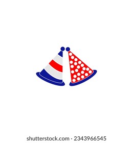 Conjunto de iconos de la bandera de Australia, símbolo del símbolo del vector del día de la independencia de Australia