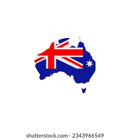 Australia flag icon set, Australia independence day icon set vector sign symbol