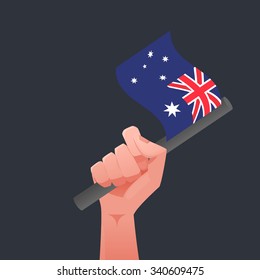 Australia Flag illustration