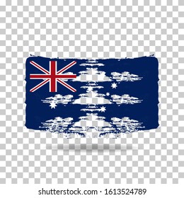 Australia flag (Independence day), 26 January 2020. Vector Illustration