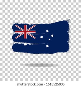 Australia flag (Independence day), 26 January 2020. Vector Illustration