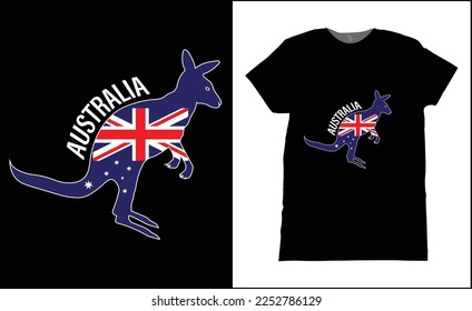Australia Flag T-Shirt Vector Design, Gift for Australians, Proud Australian Pride, Australian Gift, Australia Roots, Unisex Classic T-Shirt.
