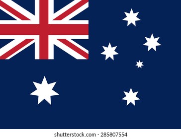 Australia flag vector